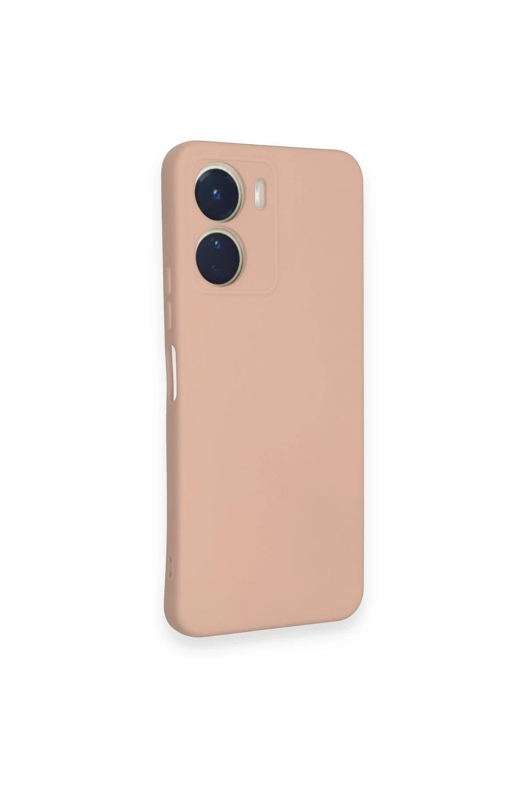 Mey İthalat® Vivo Y16 Kılıf Nano içi Kadife Silikon - Pudra