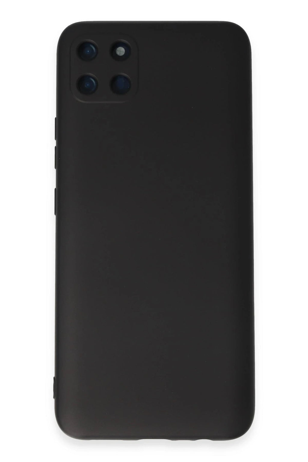 Mey İthalat® Realme C11 Kılıf Nano içi Kadife Silikon - Siyah