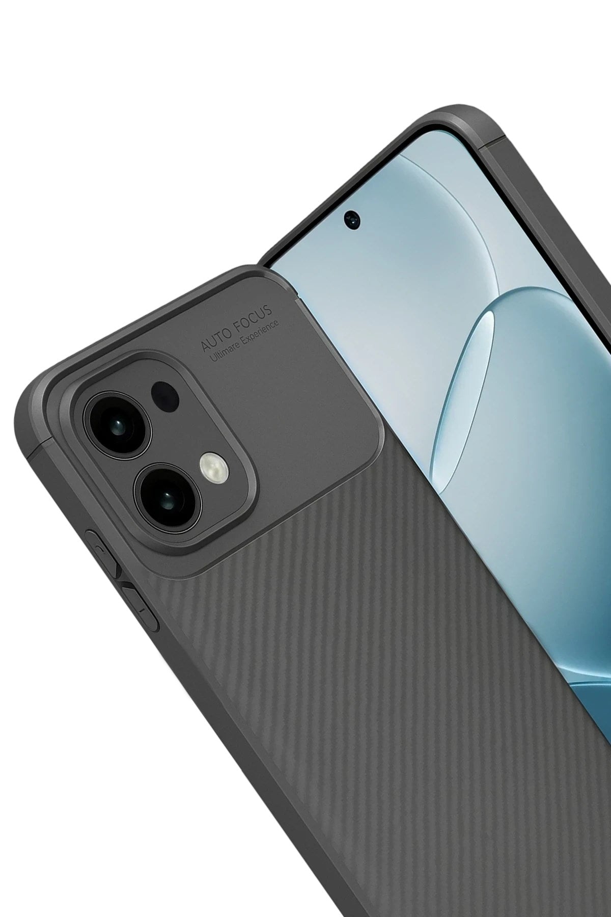 Mey İthalat® A6 Pro 4G Auto Focus Karbon Kapak - Gri