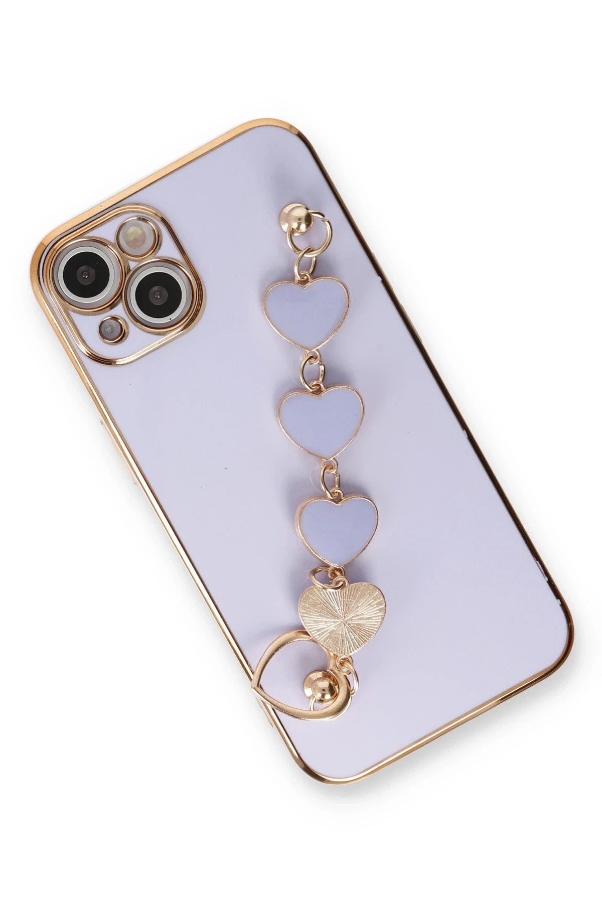 Mey İthalat® iPhone 14 Kılıf Esila Silikon - Lila