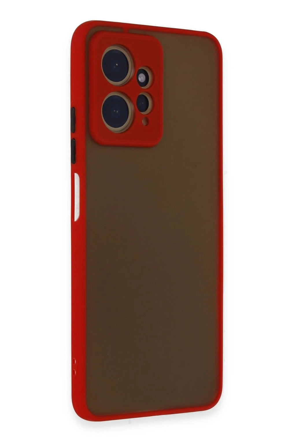 Mey İthalat® Redmi Note 12 4G Kılıf Montreal Silikon Kapak - Kırmızı