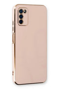 Mey İthalat® Samsung Galaxy A03S Kılıf Volet Silikon - Pembe