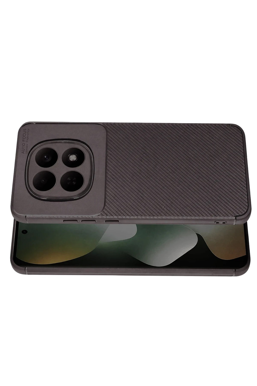 Mey İthalat® Redmi Note 15 4G Auto Focus Karbon Kapak - Gri