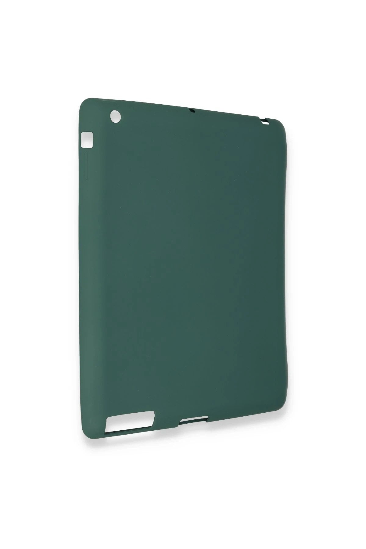 Mey İthalat® iPad 4 9.7 Kılıf Evo Tablet Silikon - Yeşil