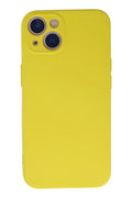 Mey İthalat® iPhone 13 Mini Kılıf Nano içi Kadife Silikon - Sarı