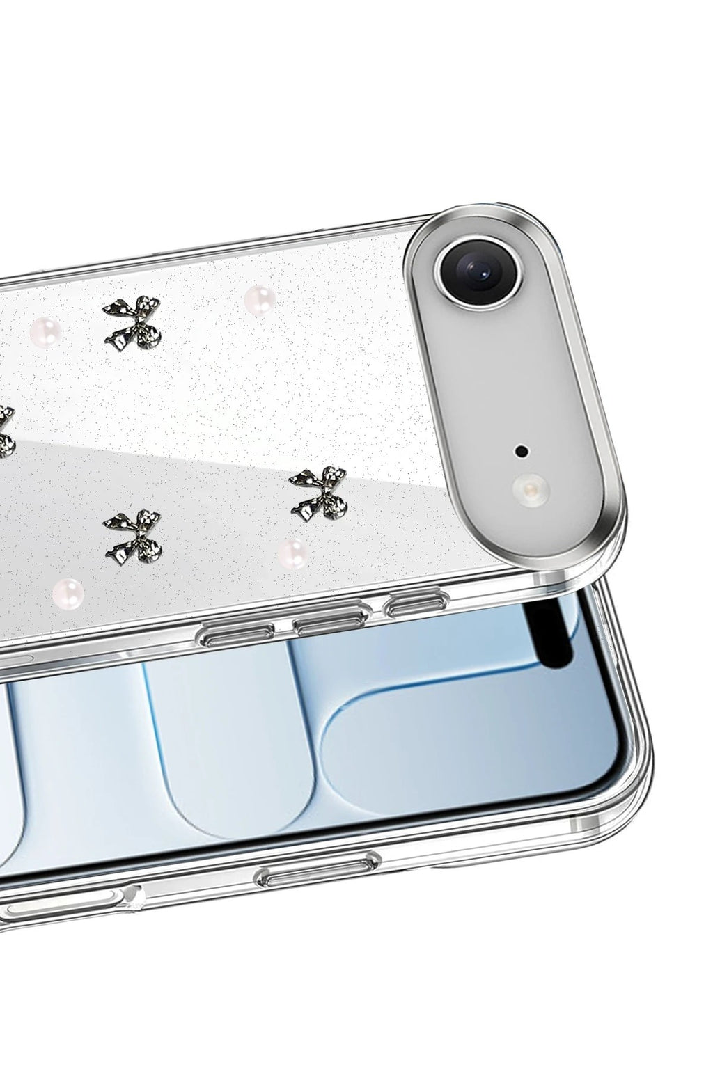 Mey İthalat® iPhone 17 Air Fiyonk Desenli Kapak - Desen 8