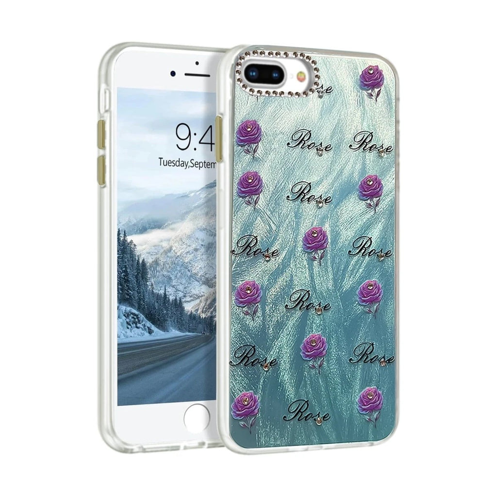 Mey İthalat® iPhone 7 Plus Kılıf Blade Aynalı Desenli Kapak - Desen 9