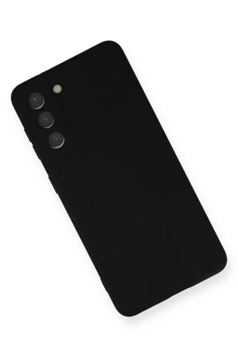 Mey İthalat® Samsung Galaxy S21 Kılıf Nano içi Kadife Silikon - Siyah