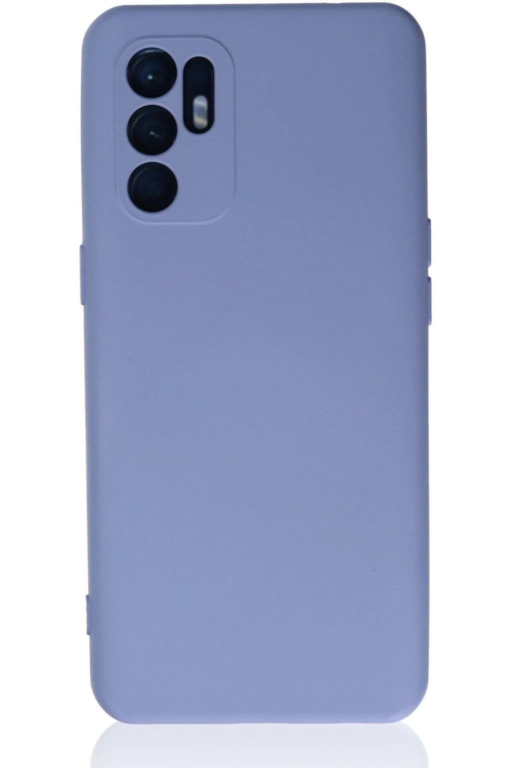 Mey İthalat® Reno 6 Kılıf Nano içi Kadife Silikon - Lila