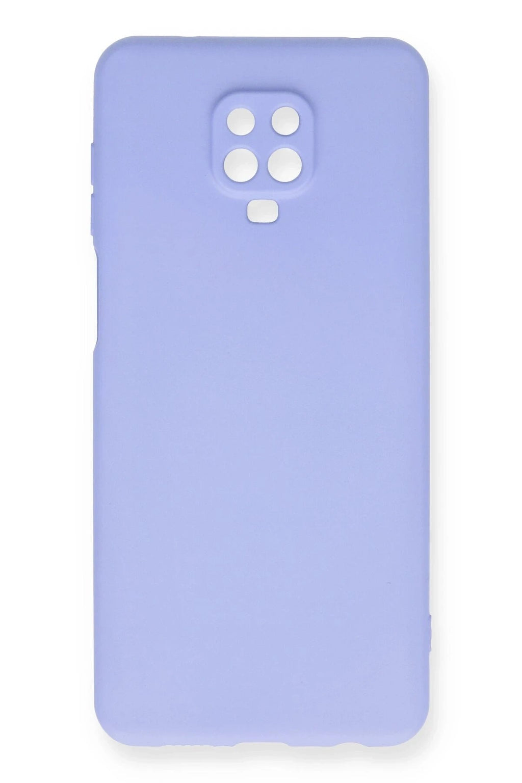 Mey İthalat® Redmi Note 9 Pro Kılıf Nano içi Kadife Silikon - Lila