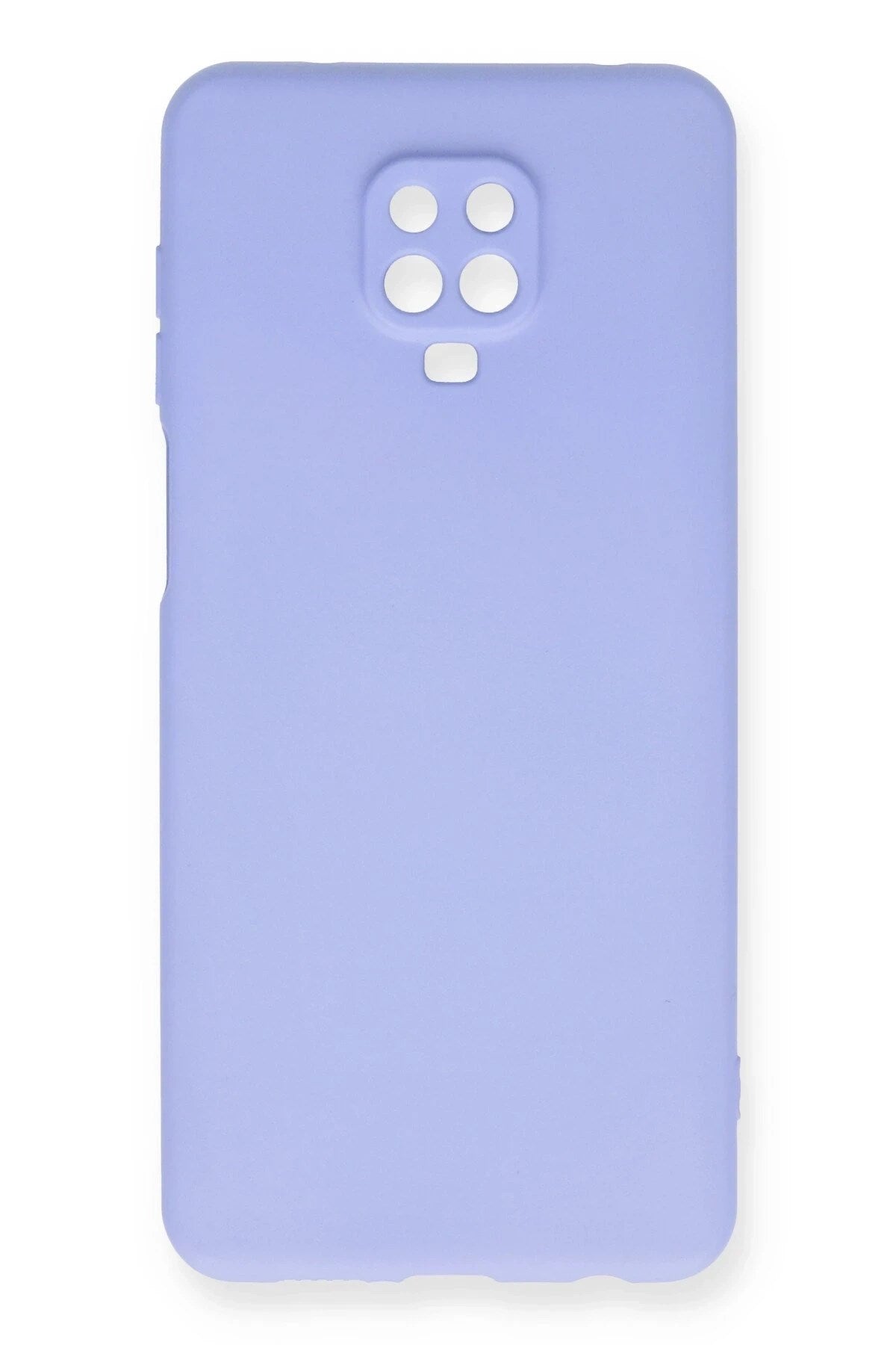 Mey İthalat® Redmi Note 9 Pro Kılıf Nano içi Kadife Silikon - Lila