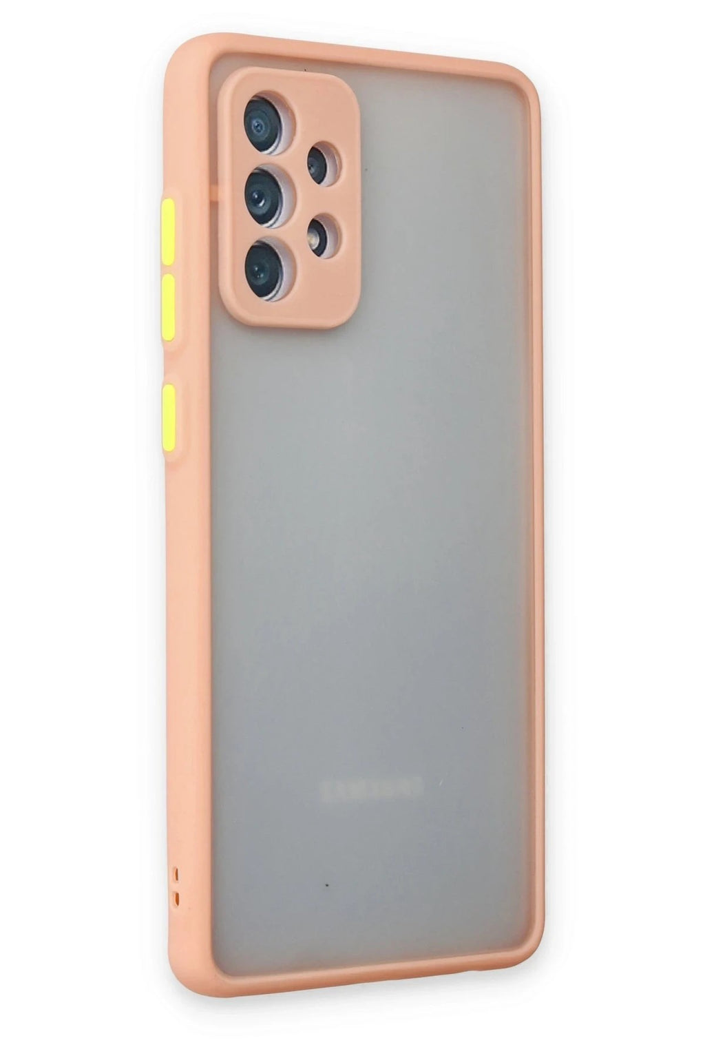 Mey İthalat® Samsung Galaxy A72 Kılıf Montreal Silikon Kapak - Pembe