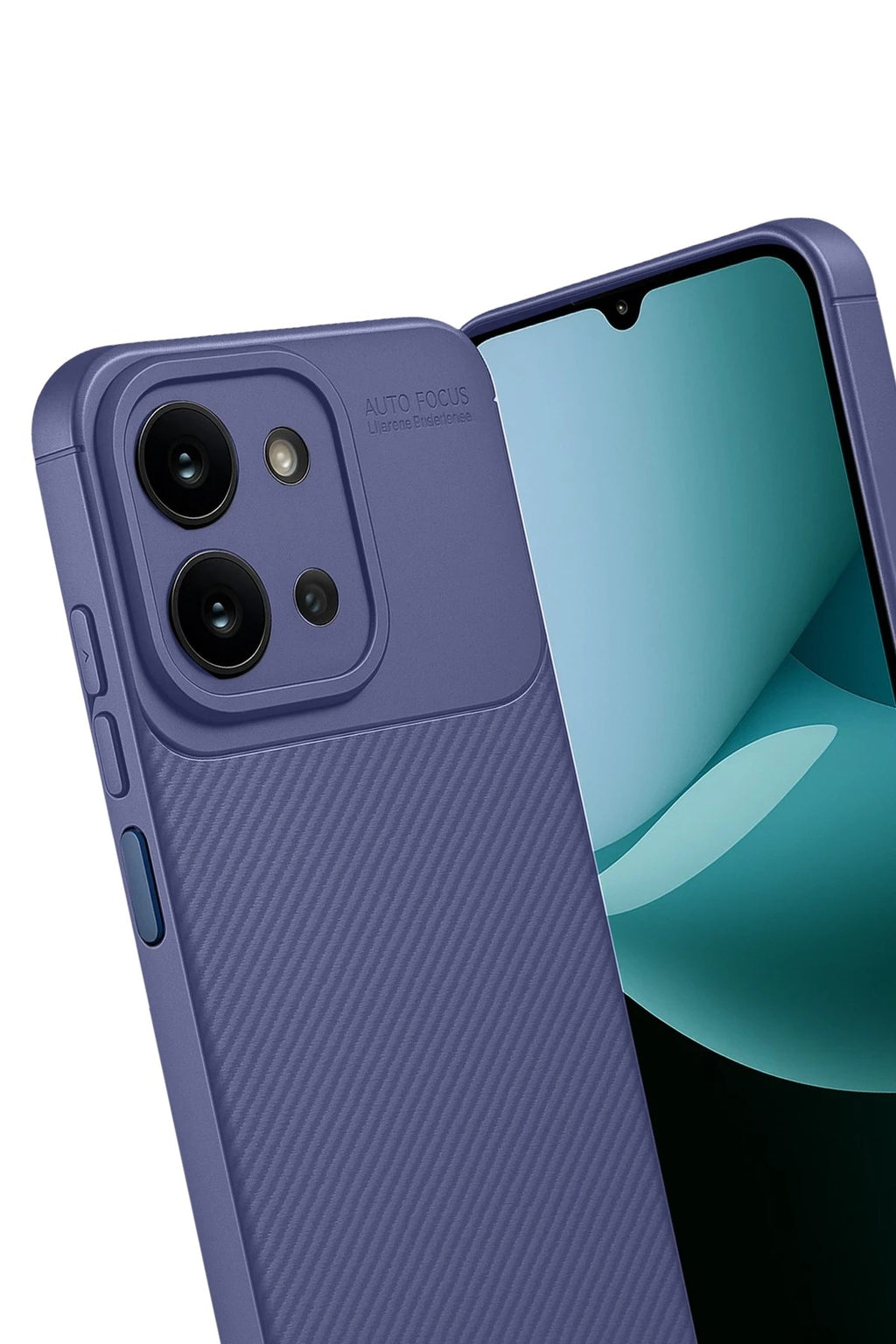 Mey İthalat® Redmi 15C 4G Auto Focus Karbon Kapak - Lacivert