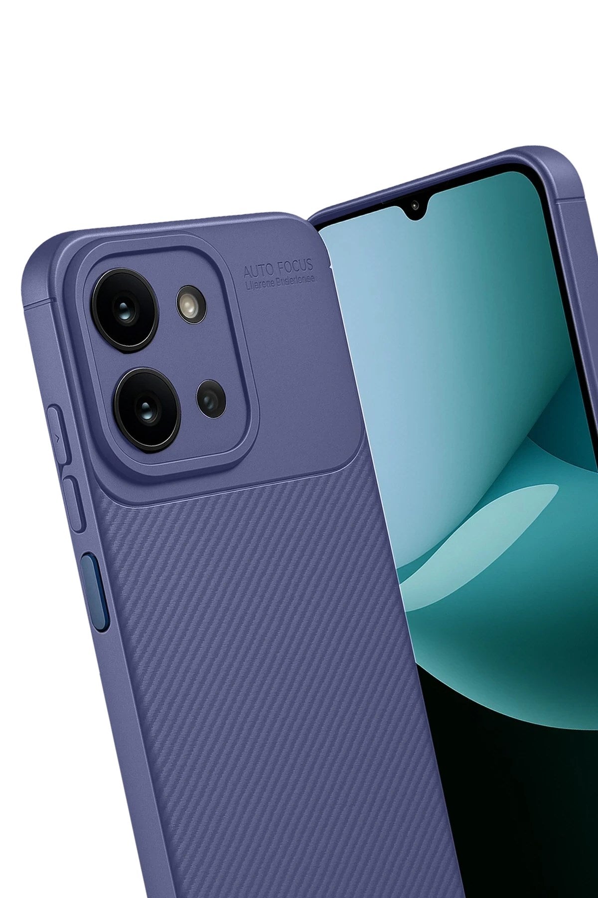 Mey İthalat® Redmi 15C 4G Auto Focus Karbon Kapak - Lacivert