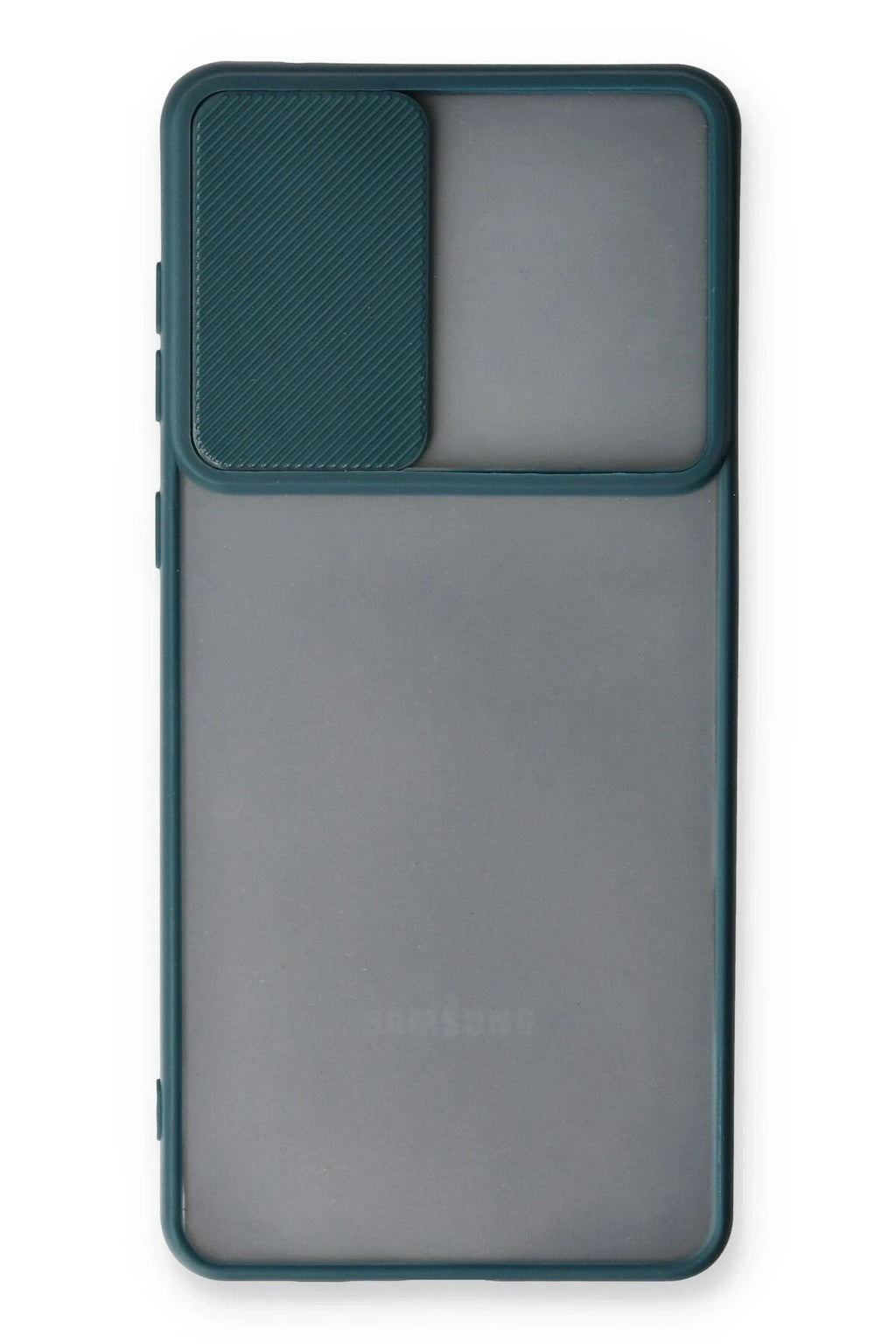 Mey İthalat® Samsung Galaxy A33 5G Kılıf Palm Buzlu Kamera Sürgülü Silikon - Yeşil
