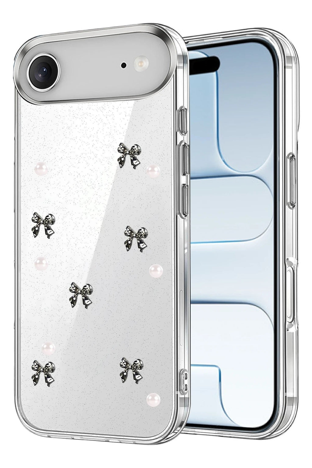 Mey İthalat® iPhone 17 Air Fiyonk Desenli Kapak - Desen 8