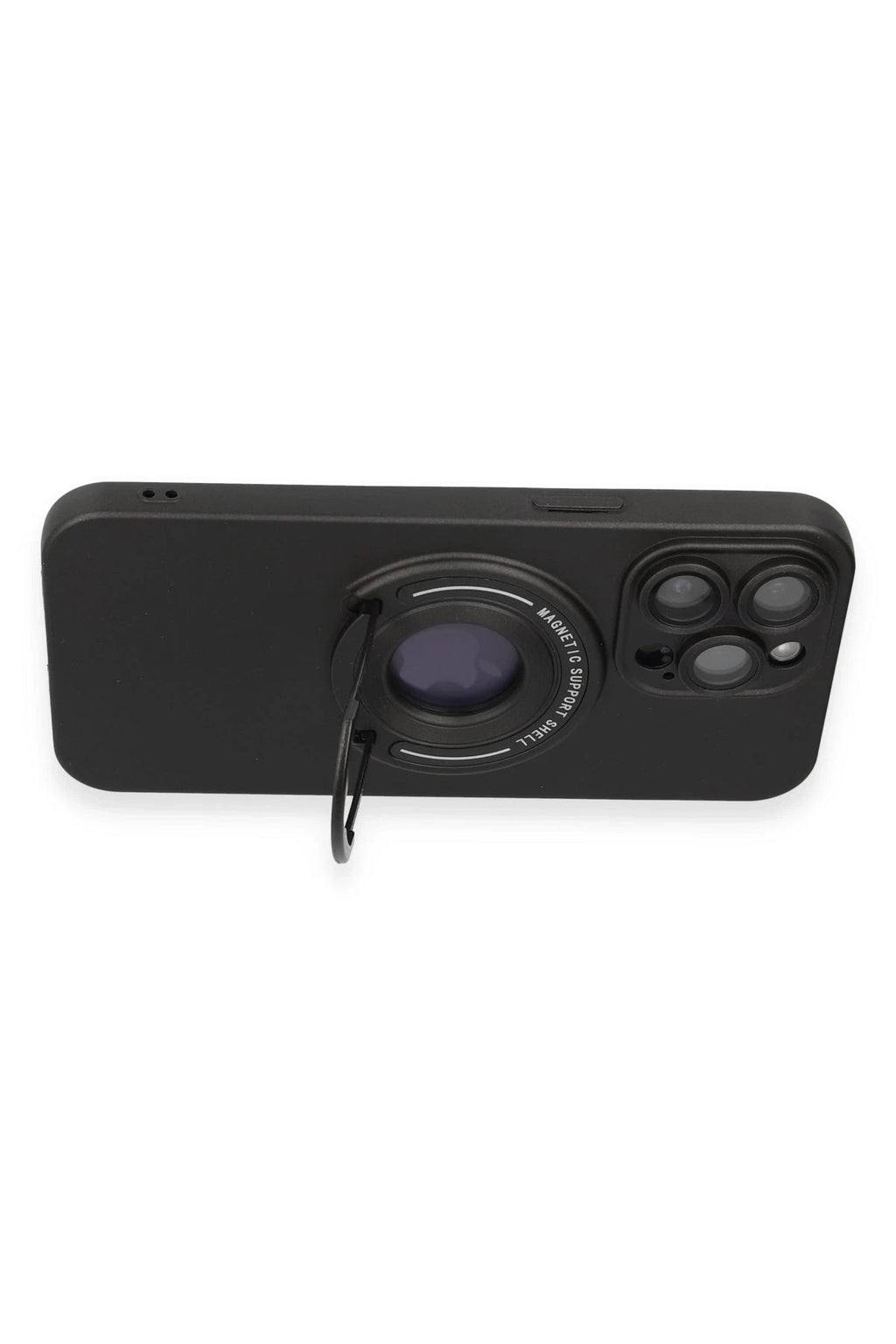 Mey İthalat® iPhone 13 Pro Max Kılıf Lukka Magneticsafe Kapak - Siyah