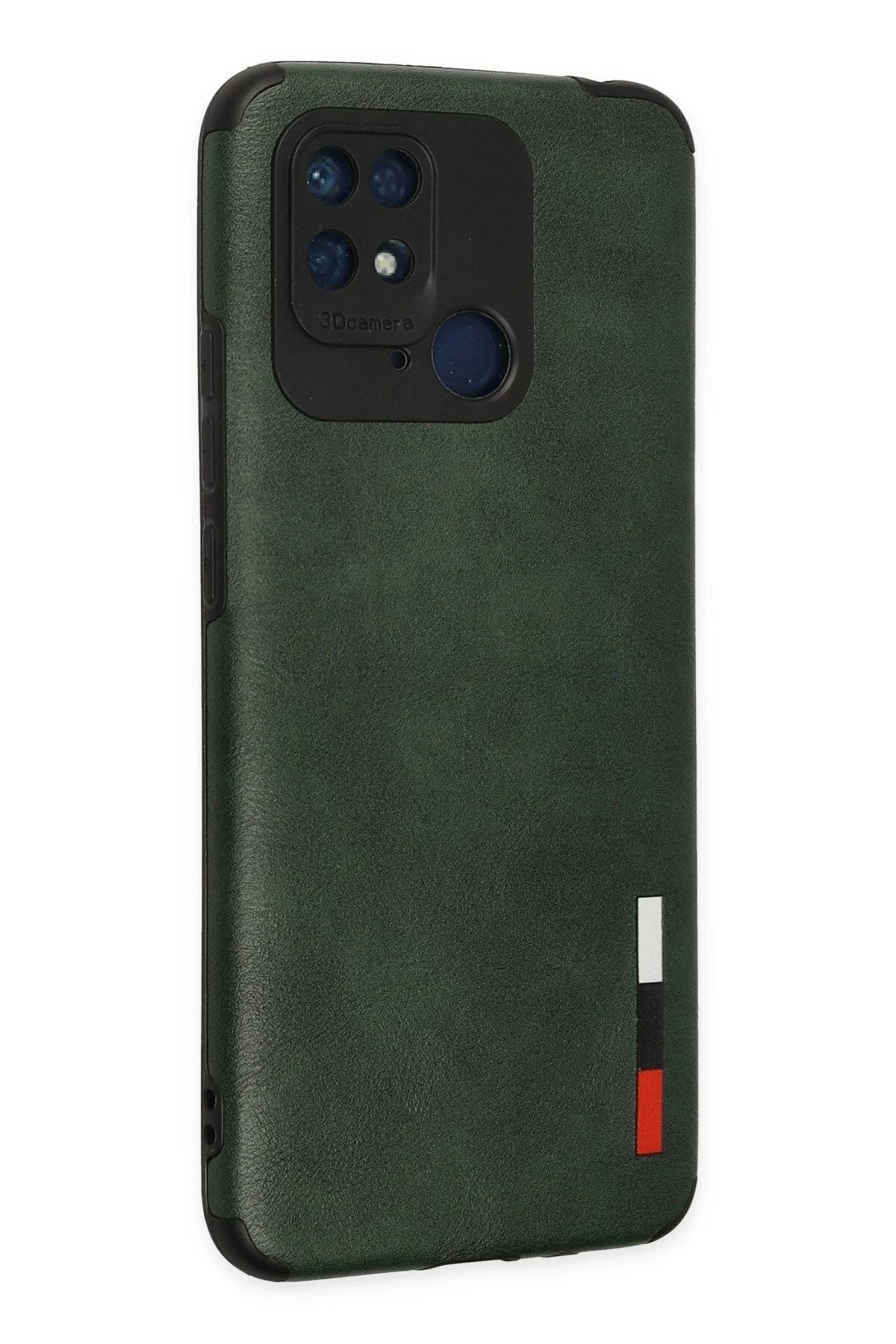 Mey İthalat® Redmi 10C Kılıf Loop Deri Silikon - Yeşil