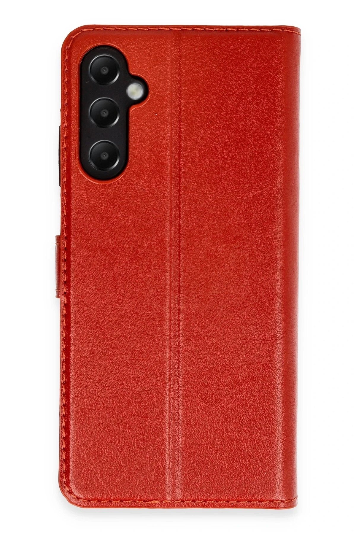 Mey İthalat® Samsung Galaxy A05S Kılıf Trend S Plus Kapaklı Kılıf - Kırmızı