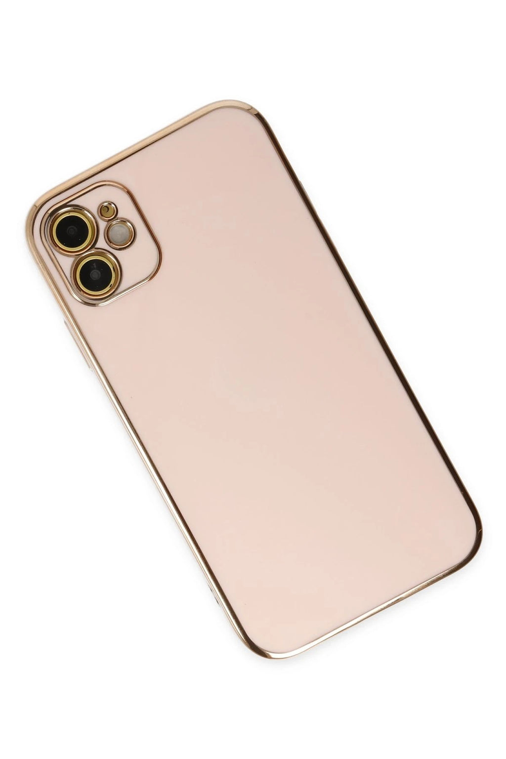 Mey İthalat® iPhone 12 Kılıf Volet Silikon - Pembe