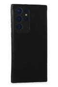 Mey İthalat® Samsung Galaxy S22 Ultra Kılıf Loop Deri Silikon - Siyah