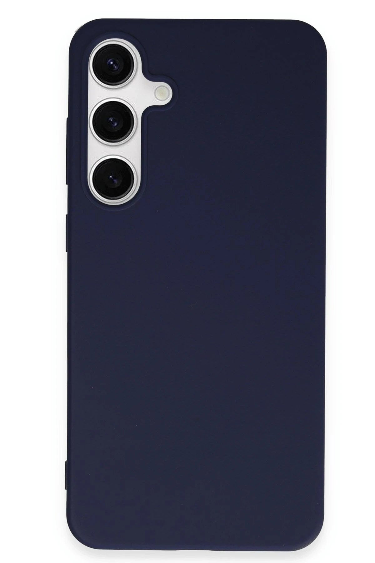 Mey İthalat® Samsung Galaxy S24 Plus Kılıf First Silikon - Lacivert