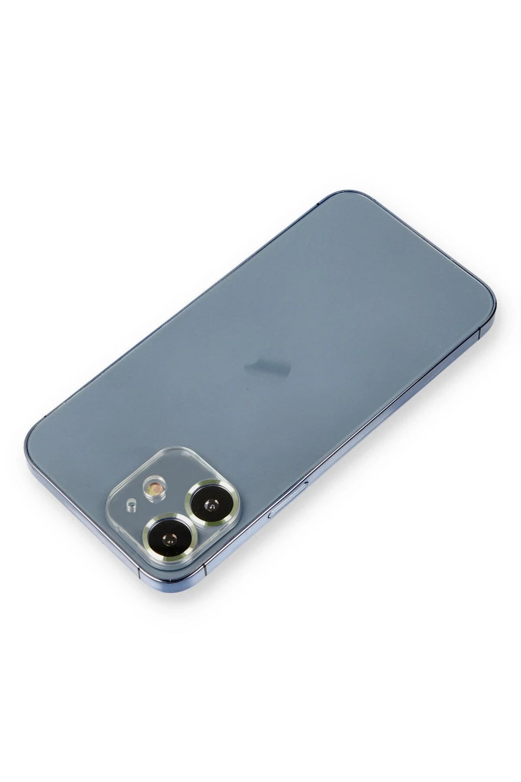 Mey İthalat® iPhone 12 Metal Kamera Lens Koruma Cam - Açık Yeşil