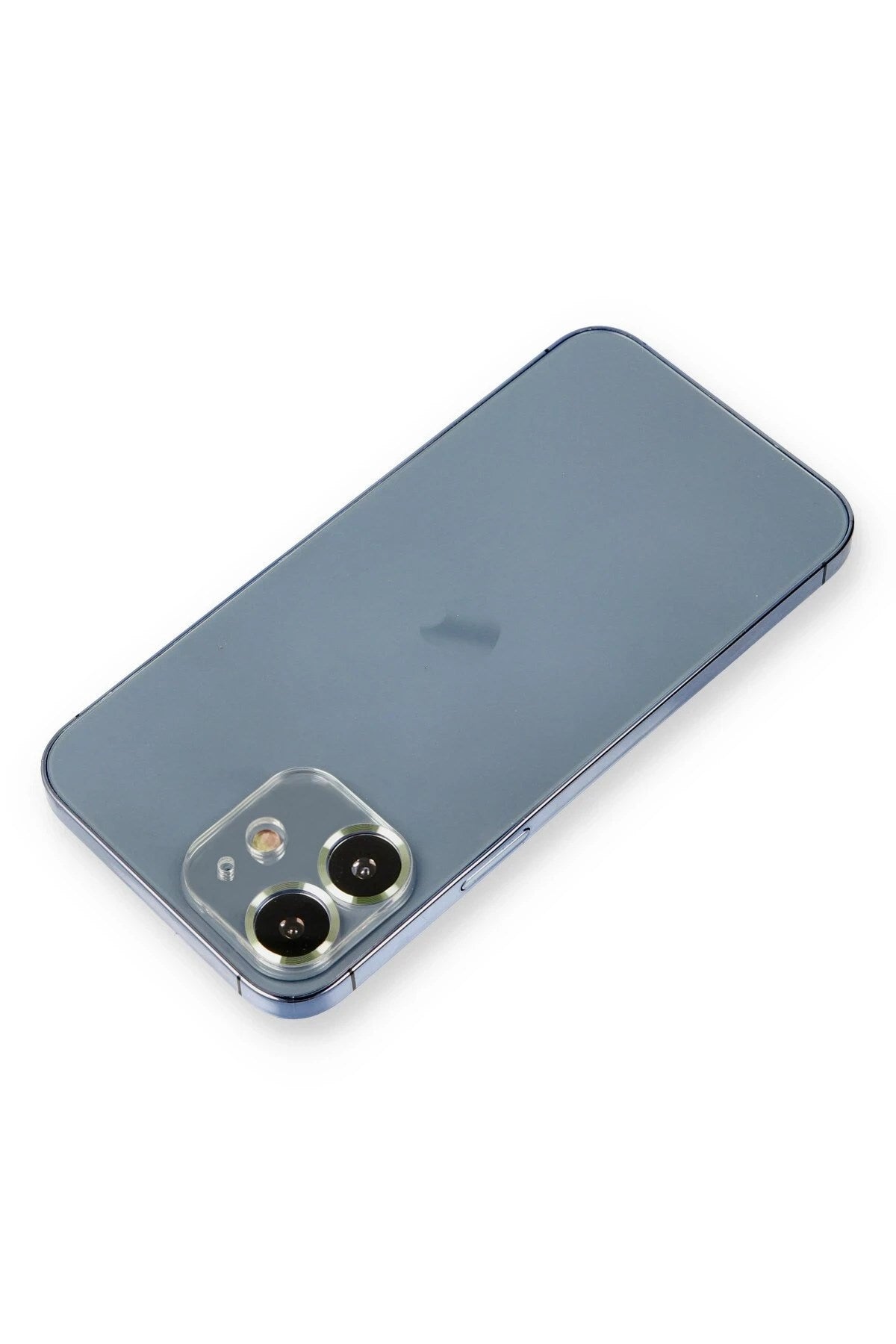 Mey İthalat® iPhone 12 Metal Kamera Lens Koruma Cam - Açık Yeşil