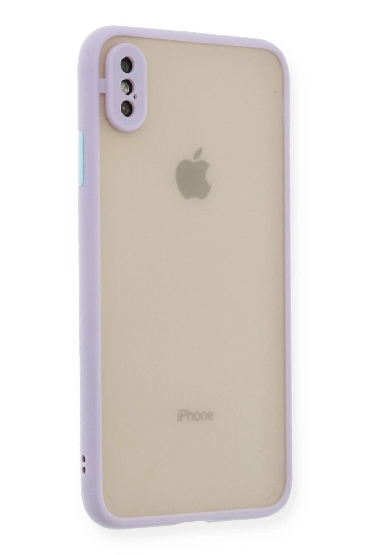 Mey İthalat® iPhone X Kılıf Montreal Silikon Kapak - Mor