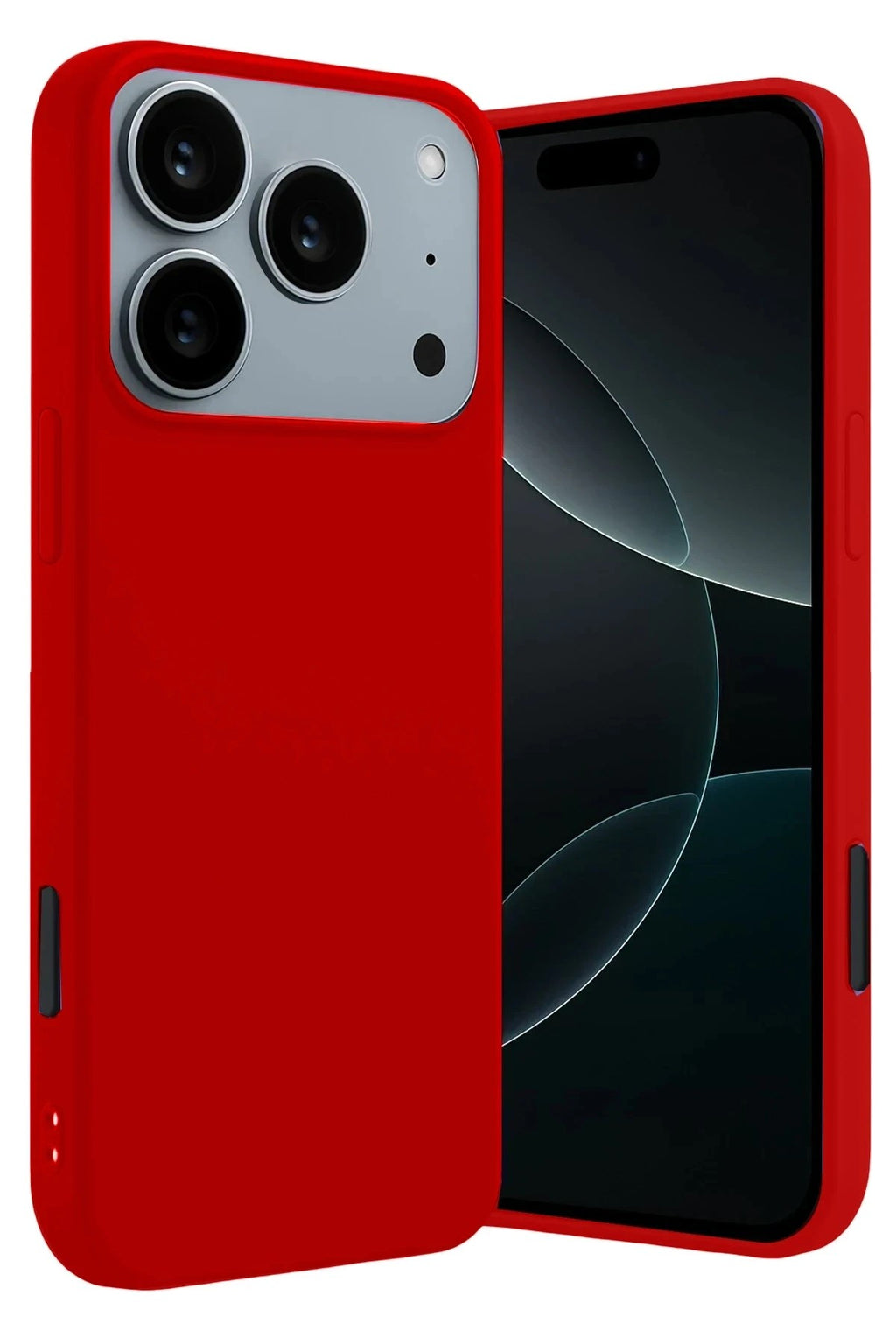 Mey İthalat® iPhone 17 Pro Max First Silikon - Kırmızı