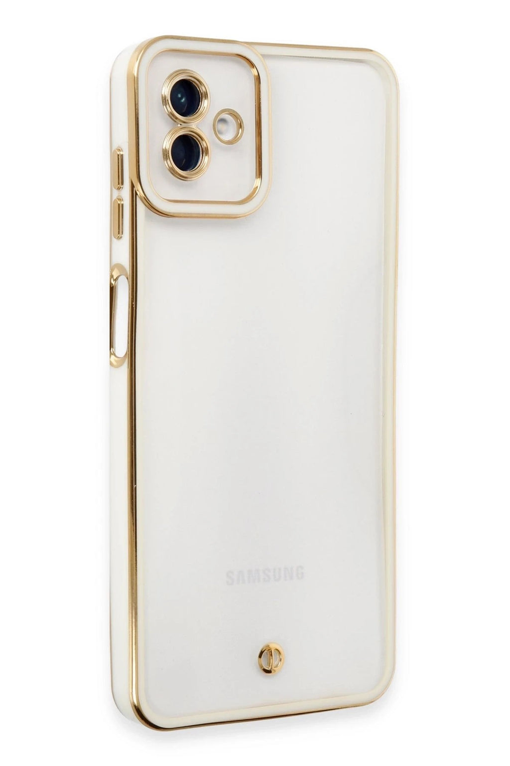Mey İthalat® Samsung Galaxy A04 Kılıf Liva Lens Silikon - Beyaz