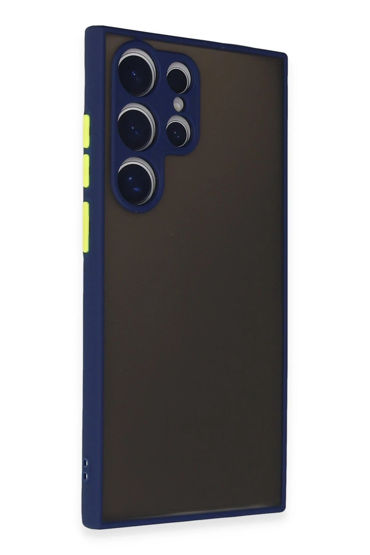 Mey İthalat® Samsung Galaxy S24 Ultra Kılıf Montreal Silikon Kapak - Lacivert