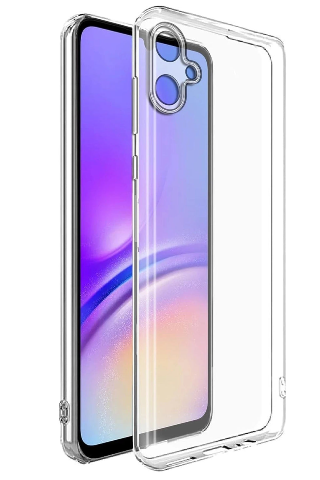 Mey İthalat® Samsung Galaxy A07 4G Lüx Şeffaf Silikon - Şeffaf