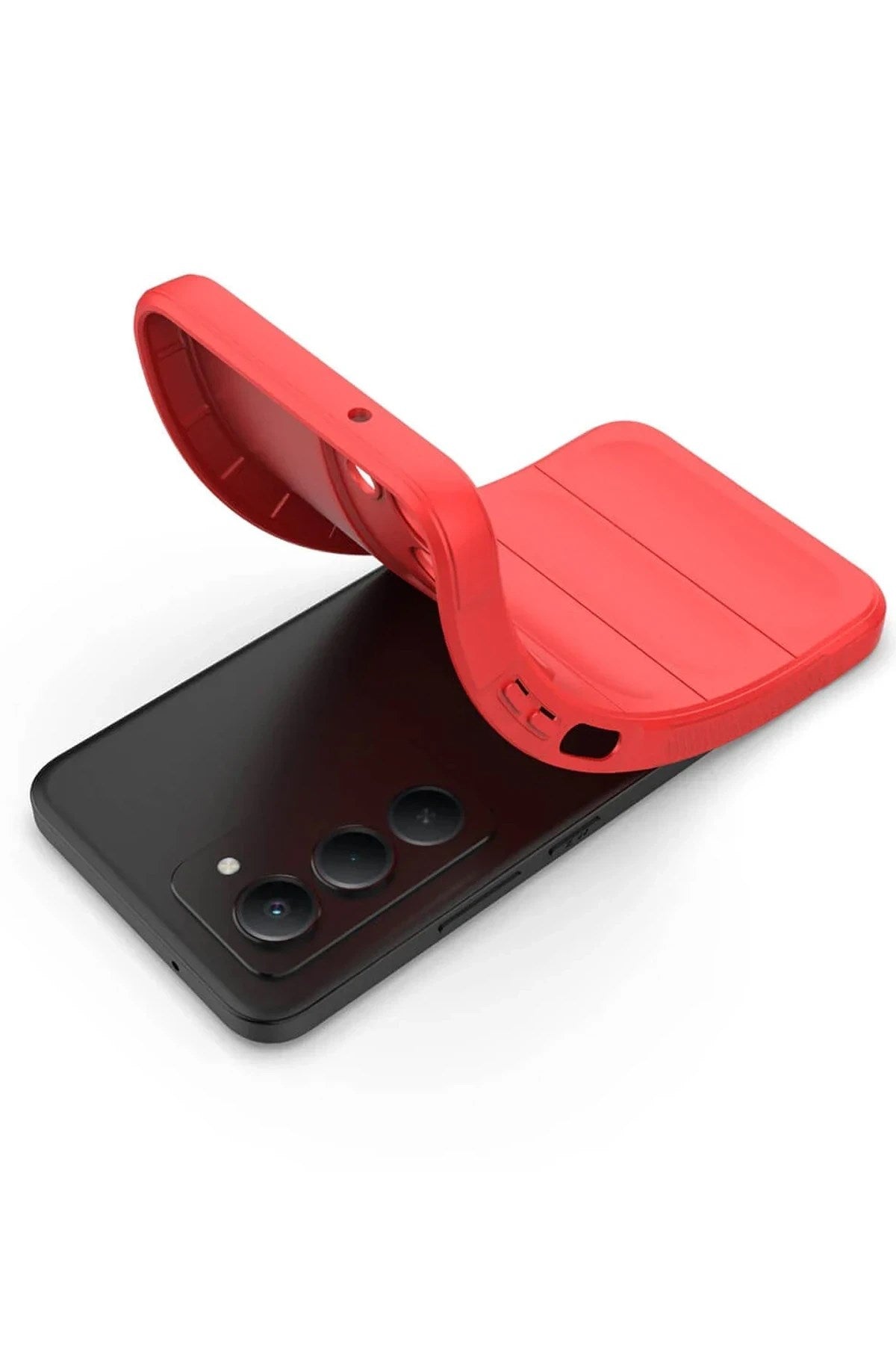 Mey İthalat® Redmi 15 4G Optimum Silikon - Kırmızı