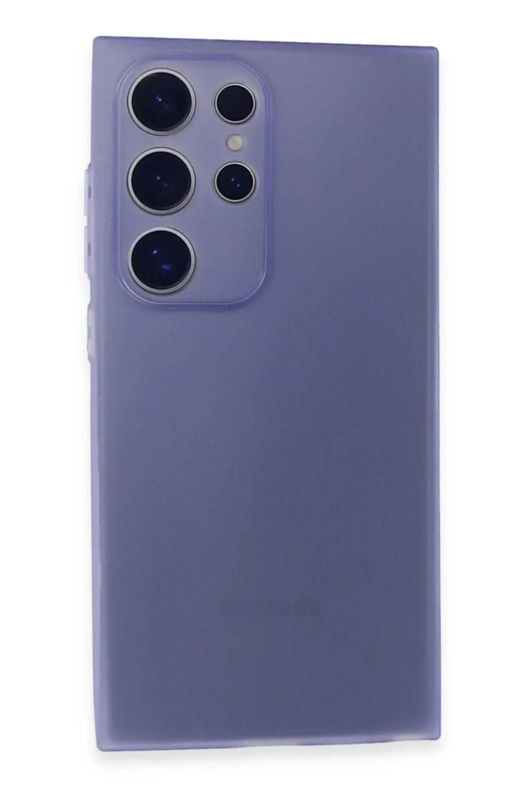 Mey İthalat® Samsung Galaxy S24 Ultra Kılıf Puma Silikon - Mor