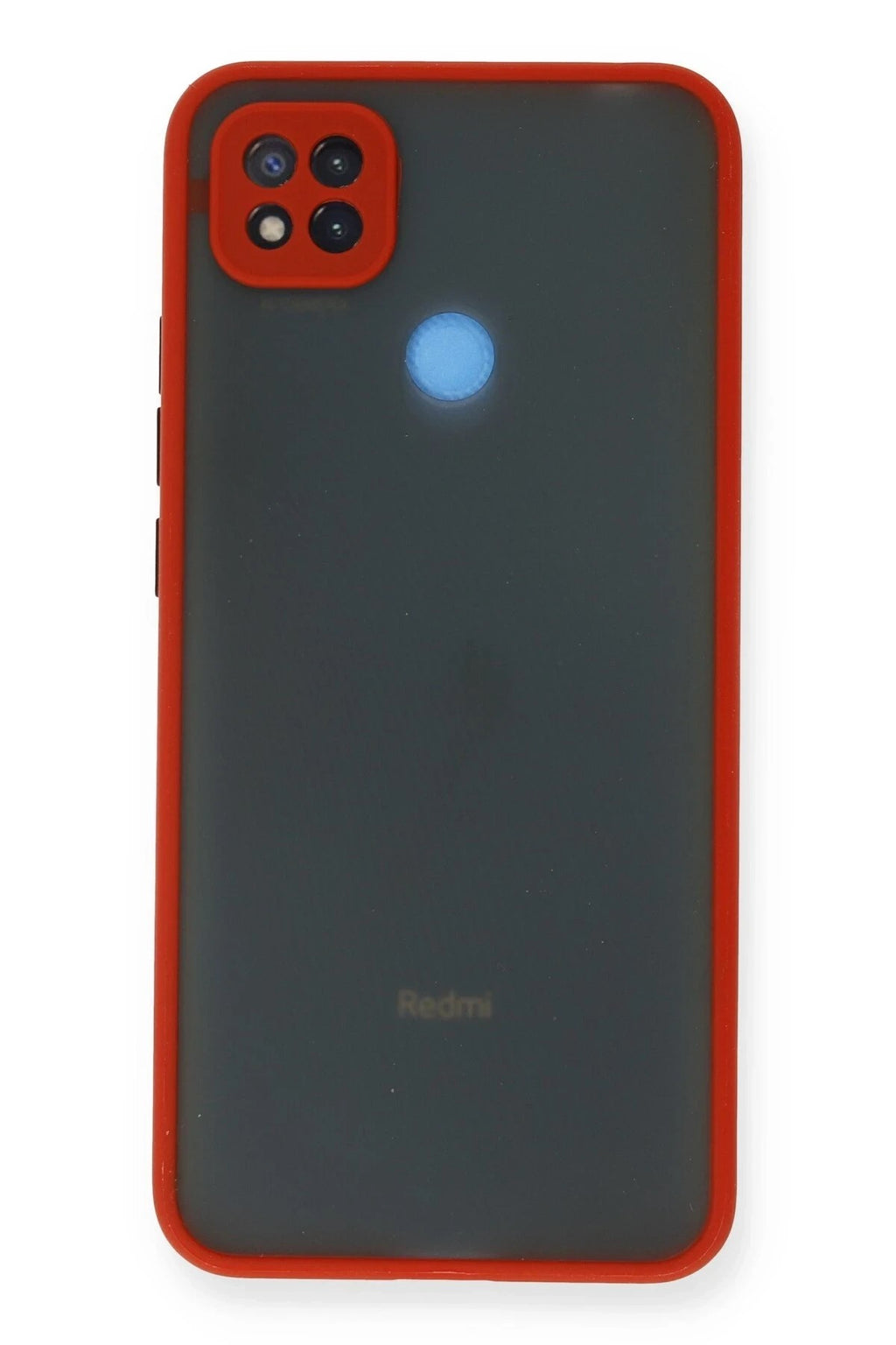 Mey İthalat® Redmi 9C Kılıf Montreal Silikon Kapak - Kırmızı