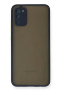Mey İthalat® Samsung Galaxy A03S Kılıf Montreal Silikon Kapak - Lacivert