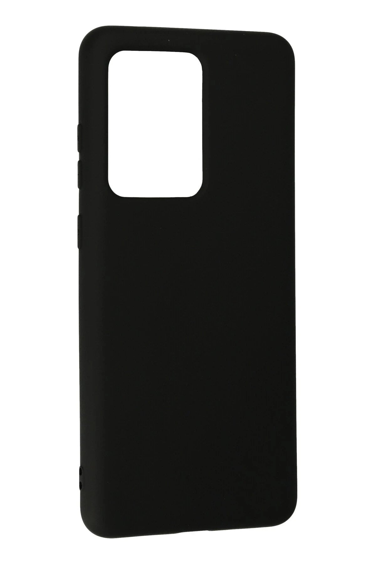 Mey İthalat® Samsung Galaxy S20 Ultra Kılıf Nano içi Kadife Silikon - Siyah