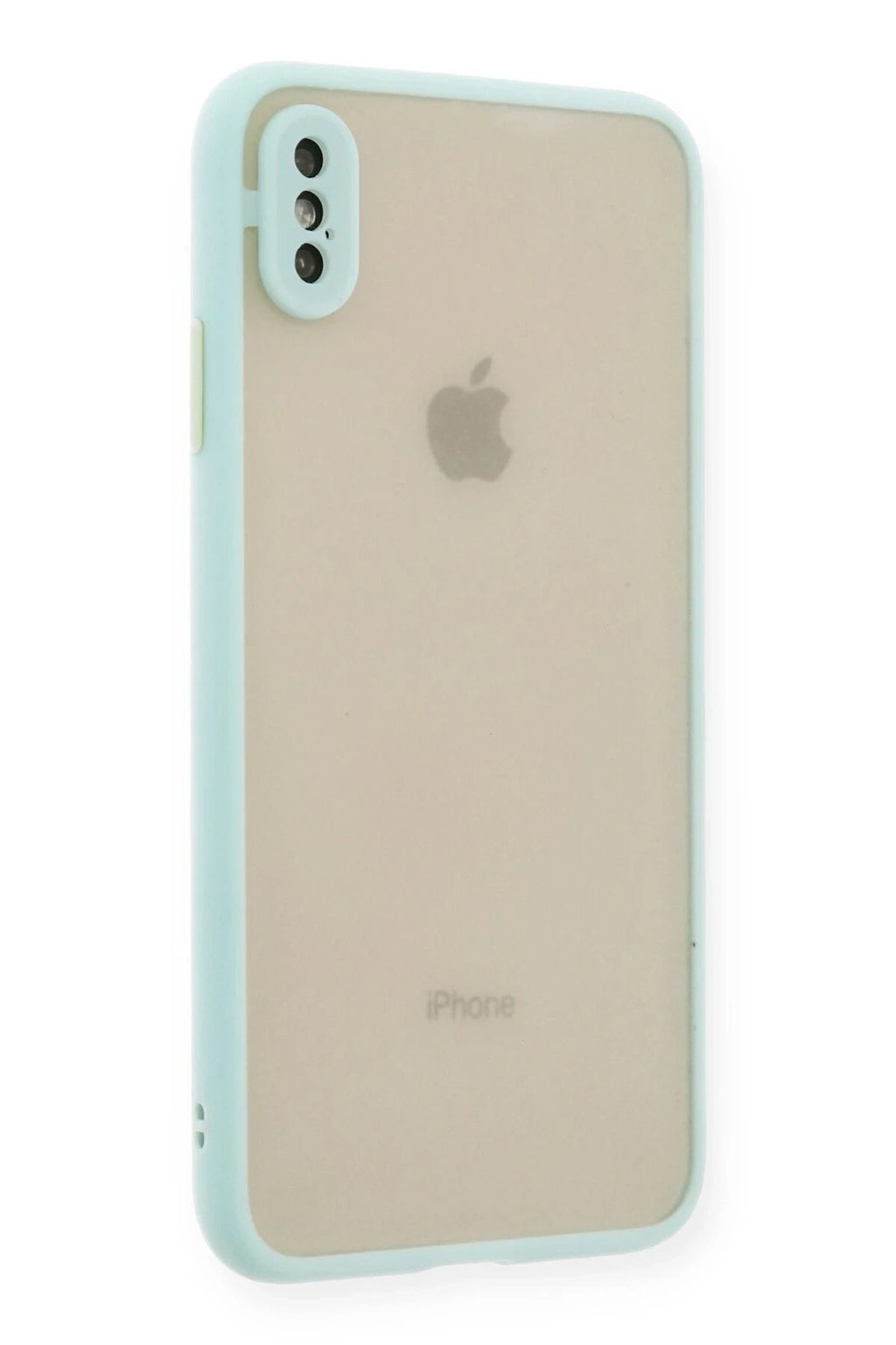 Mey İthalat® iPhone XS Max Kılıf Montreal Silikon Kapak - Turkuaz