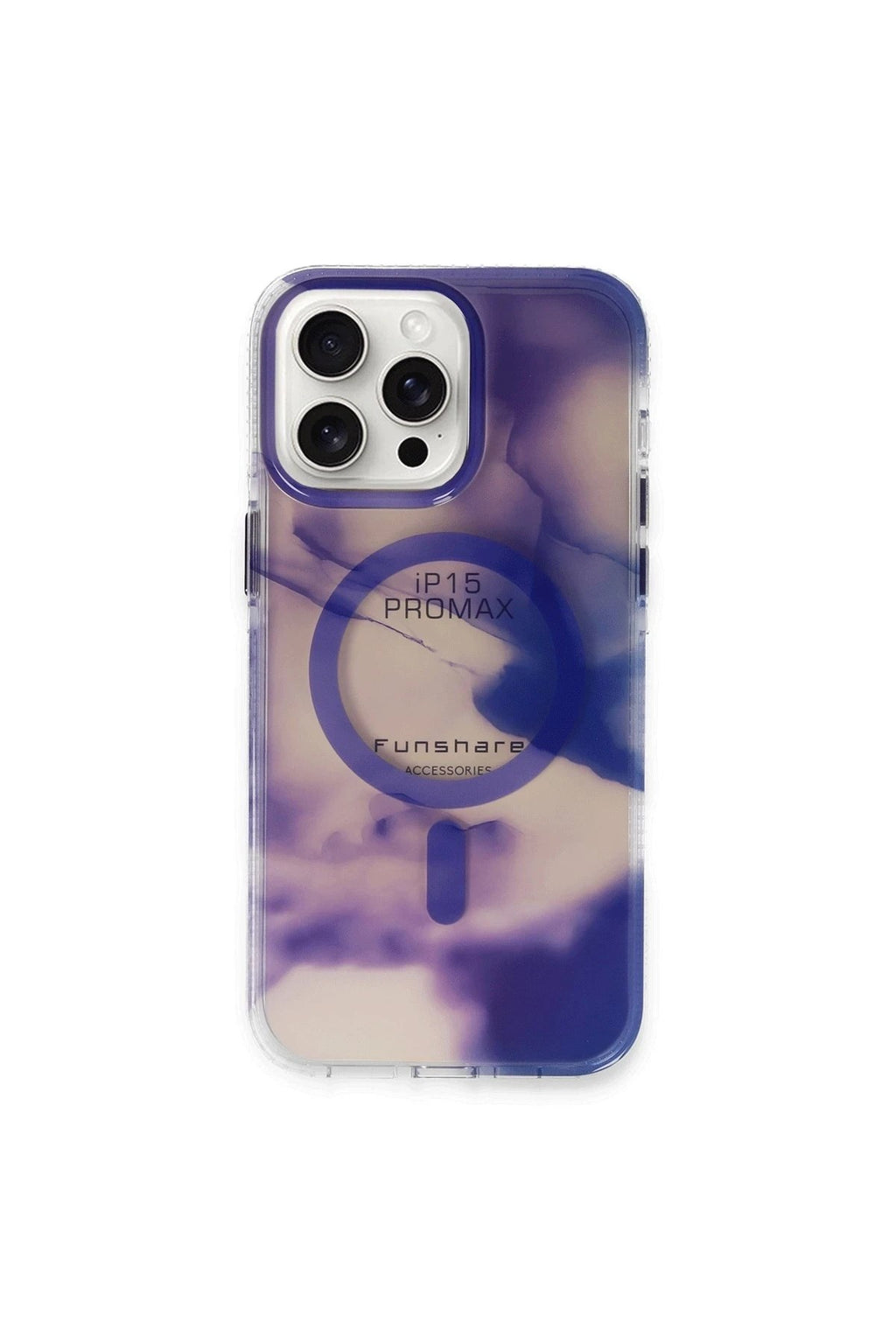 Mey İthalat® iPhone 15 Pro Max Phantom Magsafe Kapak - Mor