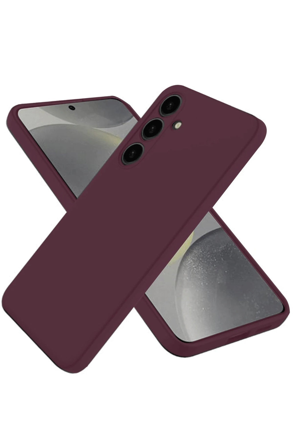 Mey İthalat® Samsung Galaxy A26 Kılıf First Silikon - Mürdüm