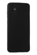 Mey İthalat® Samsung Galaxy A05 Kılıf Loop Deri Silikon - Siyah