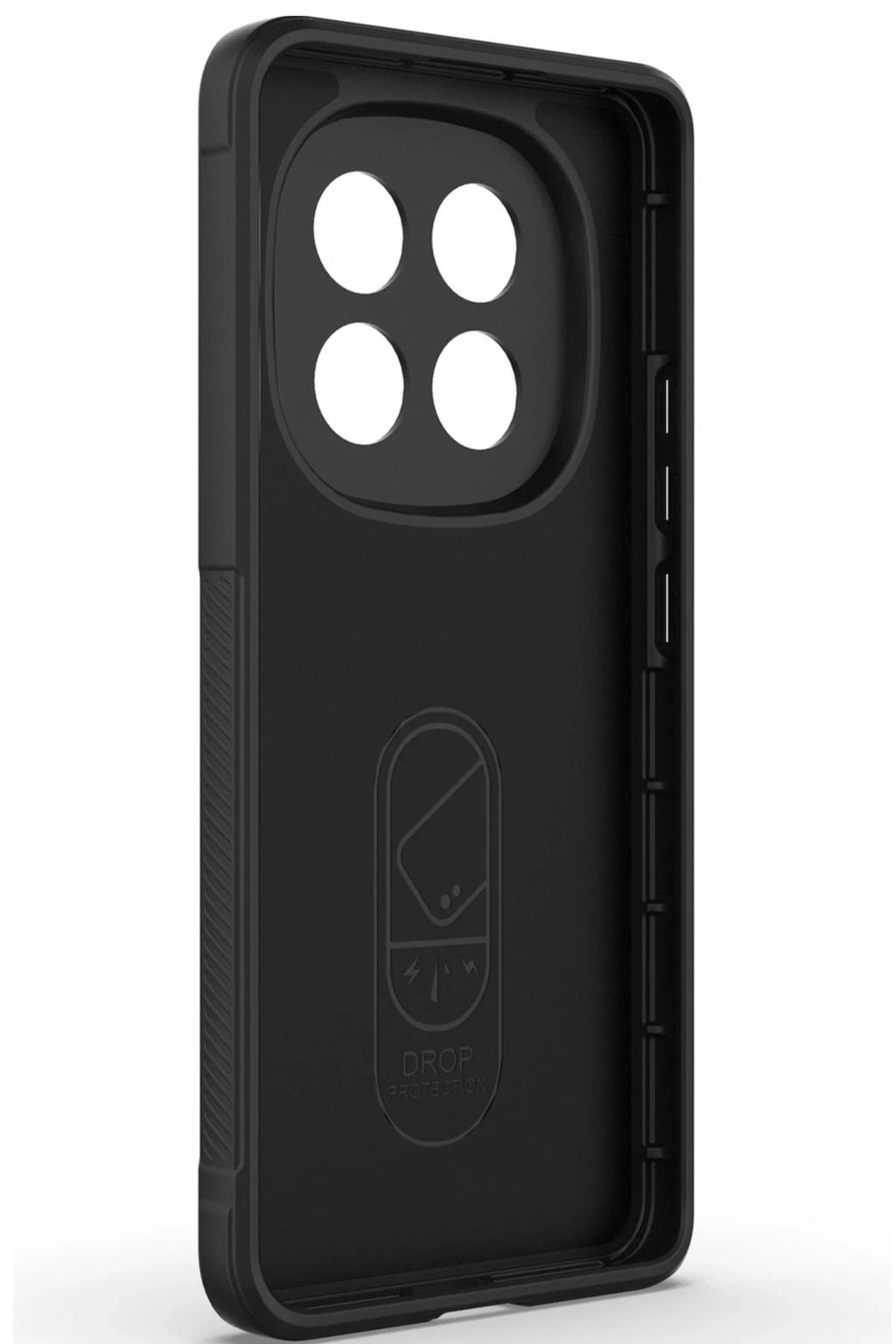 Mey İthalat® Redmi Note 14 Pro 5G Kılıf Optimum Silikon - Siyah