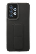 Mey İthalat® Samsung Galaxy A33 5G Kılıf Mega Standlı Silikon - Siyah