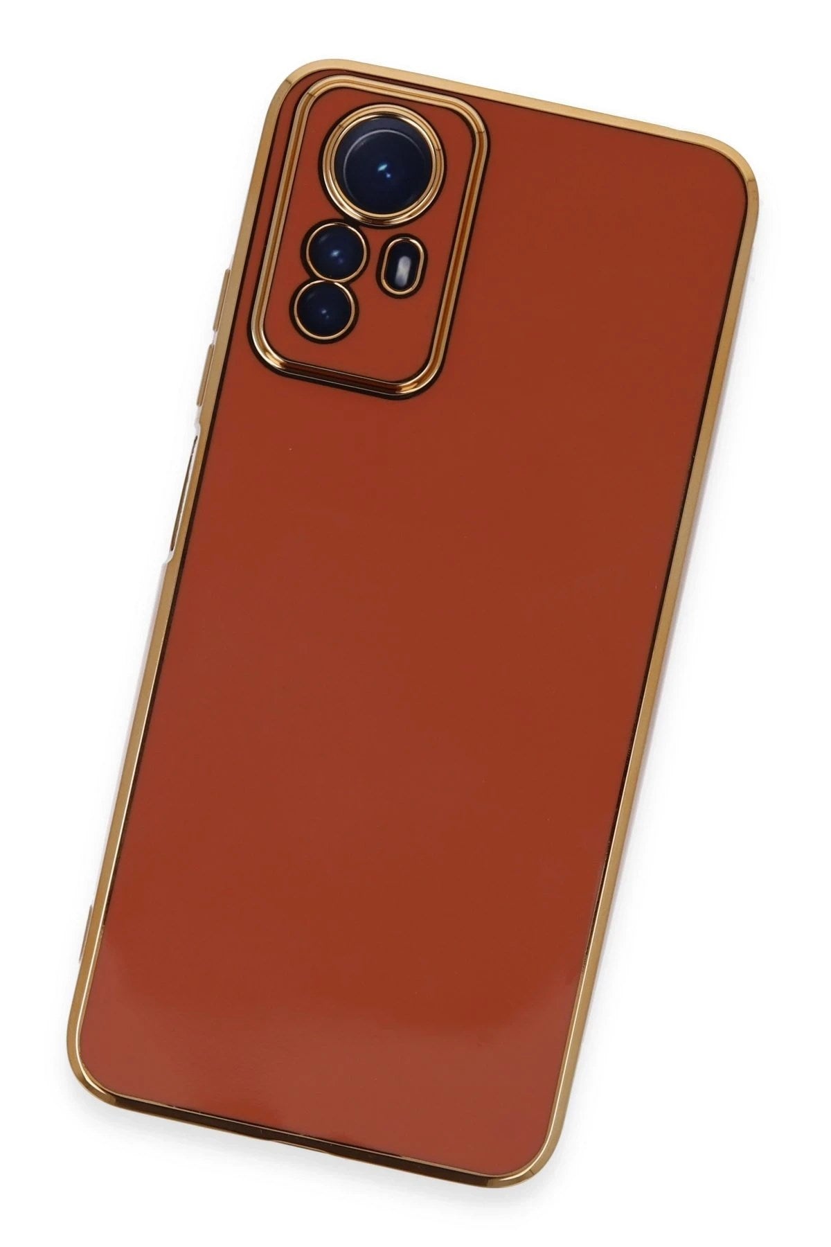 Mey İthalat® Redmi Note 12S Kılıf Volet Silikon - Kırmızı