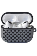 Mey İthalat® Airpods Pro 2 (2.nesil) Spor Delikli Kılıf - Gri-Siyah