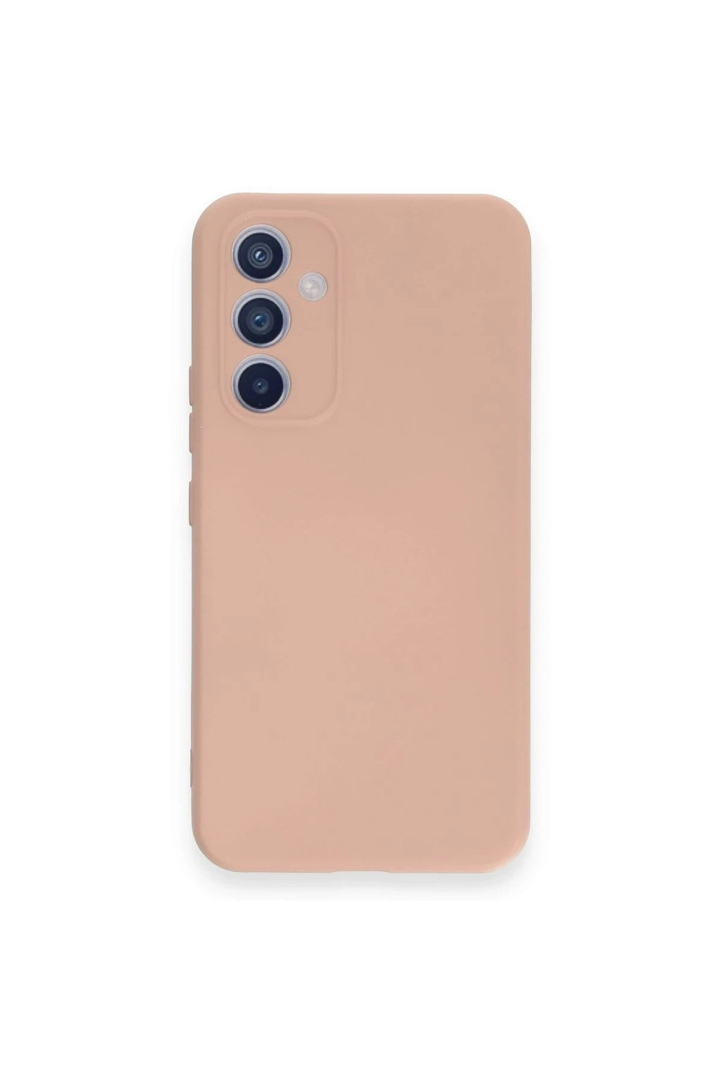 Mey İthalat® Samsung Galaxy A54 5G Kılıf Nano içi Kadife Silikon - Pudra