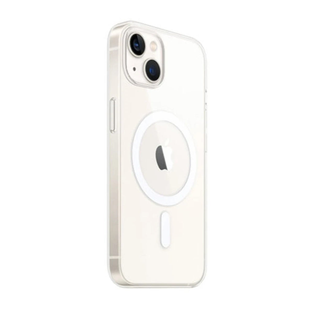 Mey İthalat® iPhone 14 Kılıf Magneticsafe Şeffaf Silikon - Şeffaf