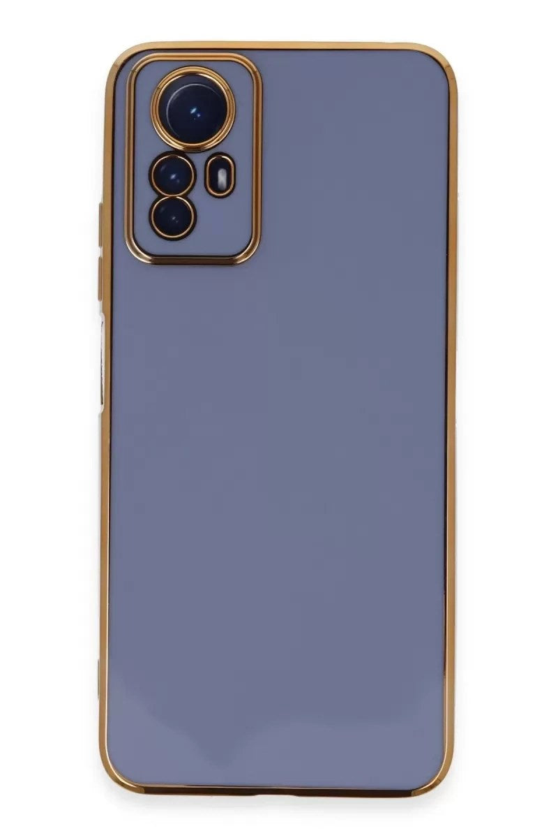 Mey İthalat® Redmi Note 12S Kılıf Volet Silikon - Mavi