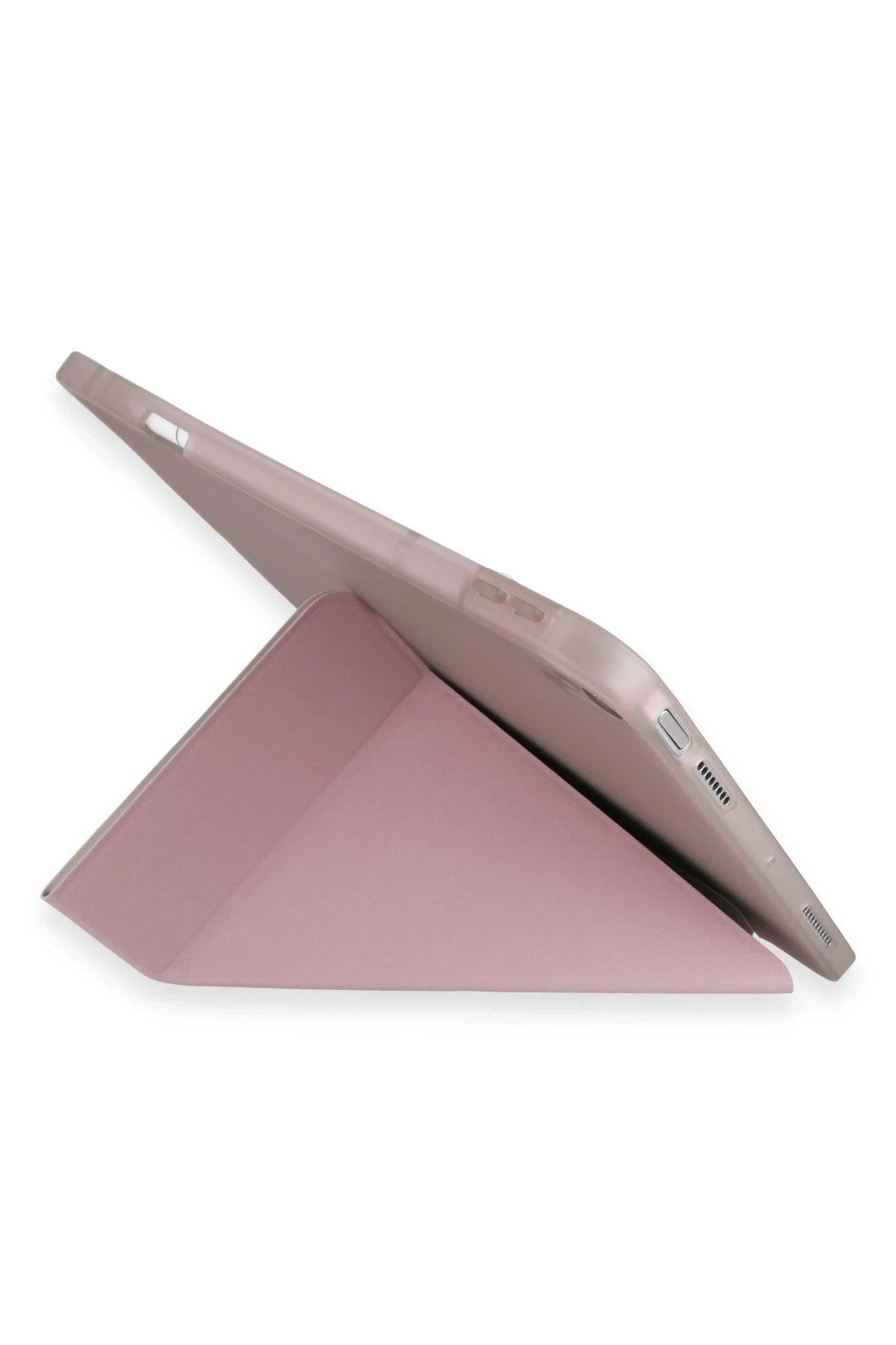Mey İthalat® Pad 6 Kılıf Kalemlikli Mars Tablet Kılıfı - Rose Gold